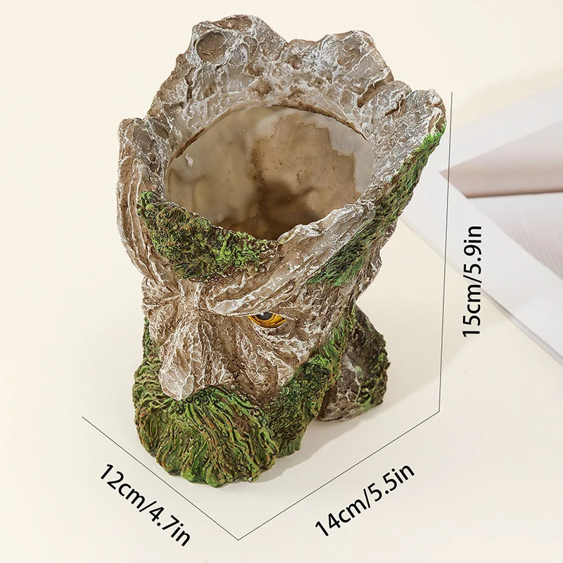 tree man flowerpot  resin flower pot succulent plants planter bonsai garden decoration creative ornamenter decor