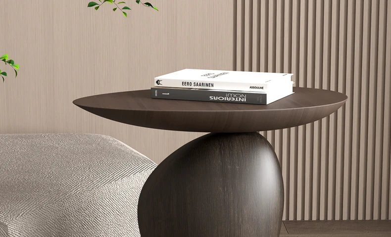 Creative Cobblestone Side Table – Nordic Style Unique, modern design perfect for living rooms, bedrooms, or sofa corners. Stylish coffee/tea table for home décor.