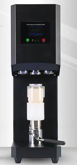 Commercial Can Sealing Machine 330/500/650ml Can Sealer 55mm Caliber Milk Tea Beverage Bottle PET Aluminum Bottle