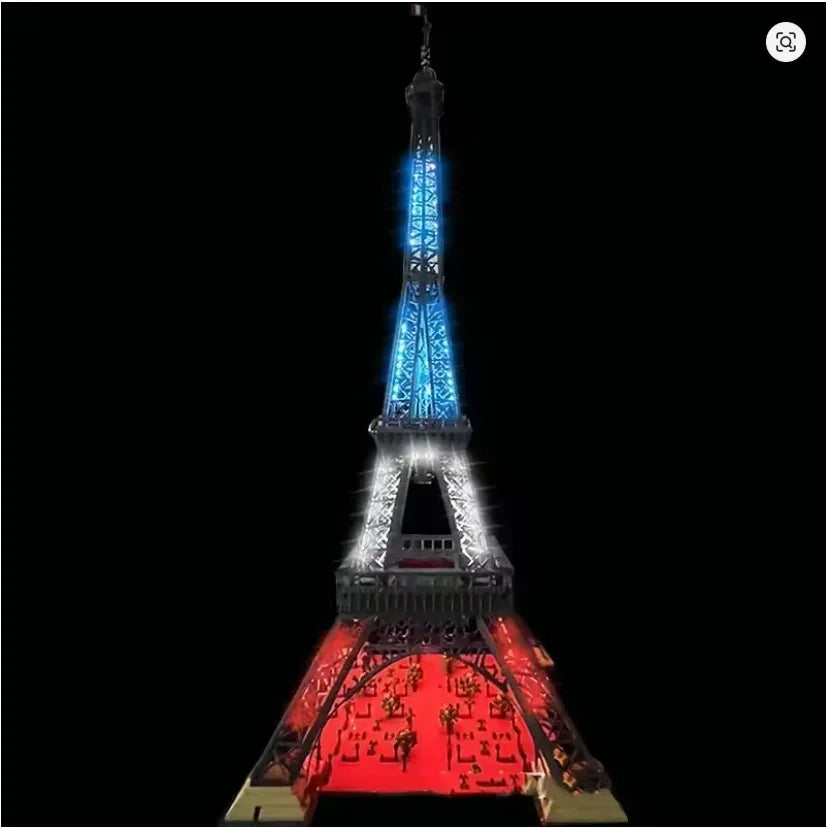 10001 pieces of home decoration Tower building model ornaments compatible with 10307 adult  children's gifts