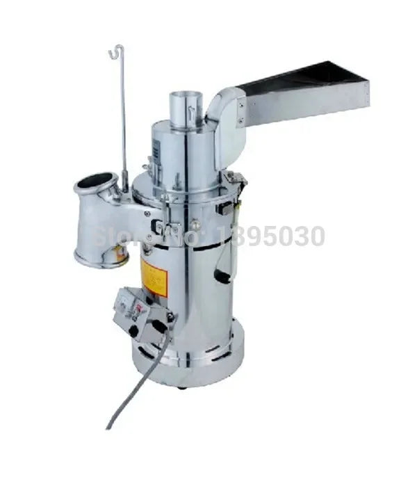Automatic Table-type Continuous Feeding Herb Hammer Grinder Pulverizer / Herbs Grinding Machine 20kg/hour DF-20