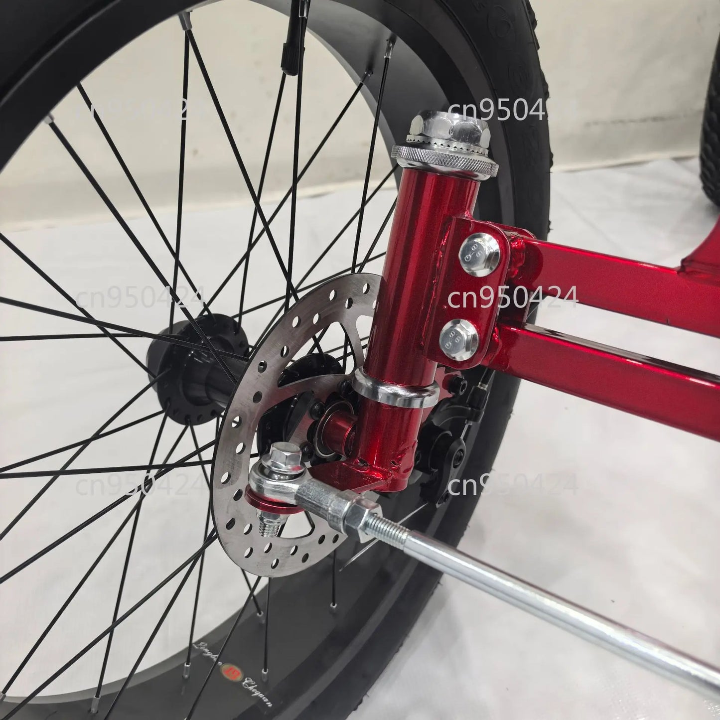 20inch cargo bike fat tire 4 wheel bicycle pedal four wheeler can be used as cargo for city travel with storage basket bicicleta