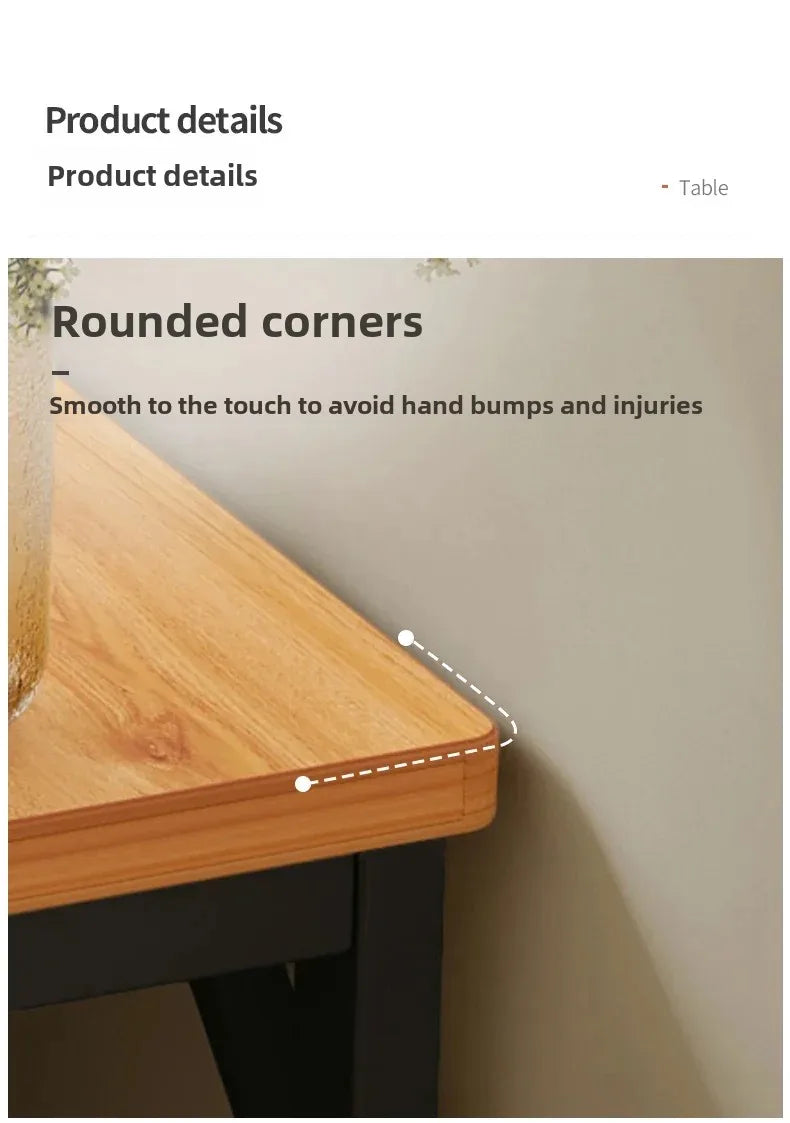 Rear Sofa Gap Table Narrow Side Table Multi-functional Living Room Long Partition Rack Bed Tail Storage Space-Saving Furniture