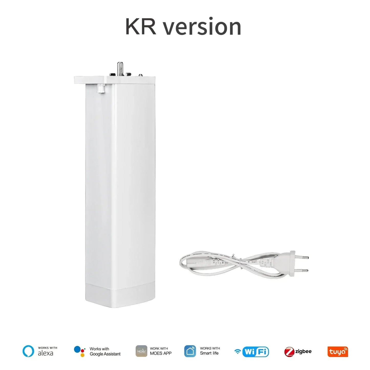 Smart Curtain Motor Electric WiFi and Zigbee Curtain Opener Remote Control For Curtain Track  Compatible with Alexa