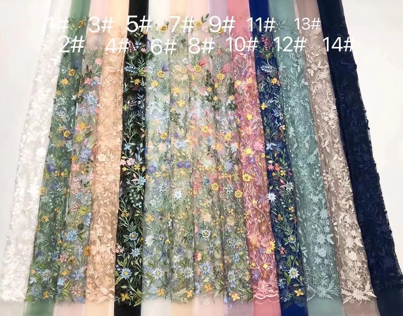 Quite Beautiful Africa Multi Color Fabric 3D Flower High Quality 2024 Embroidery Net Lace Rich Senegalese Wedding Party Dress