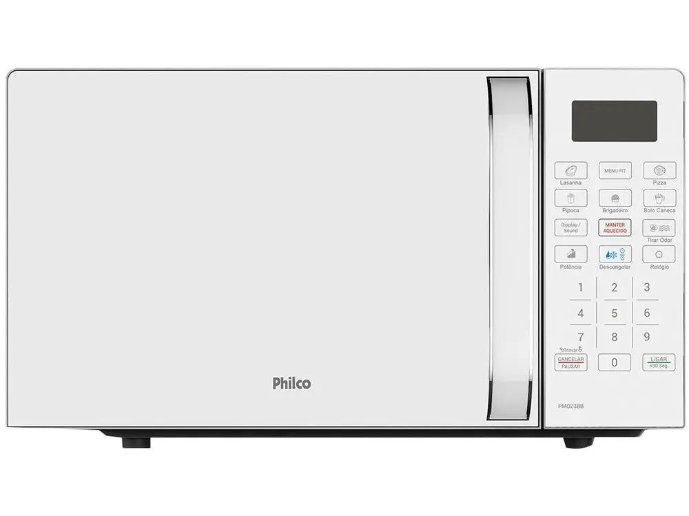Philco 20L Microwave Multifunction Easy Clean PMO23BB White-220V