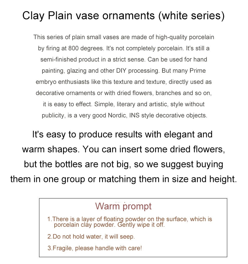 Nordic Modern Vegetarian Ceramic Vase Home Living Room Decoration Ornaments Dried Flower Arrangement Retro Pastoral Vase Crafts