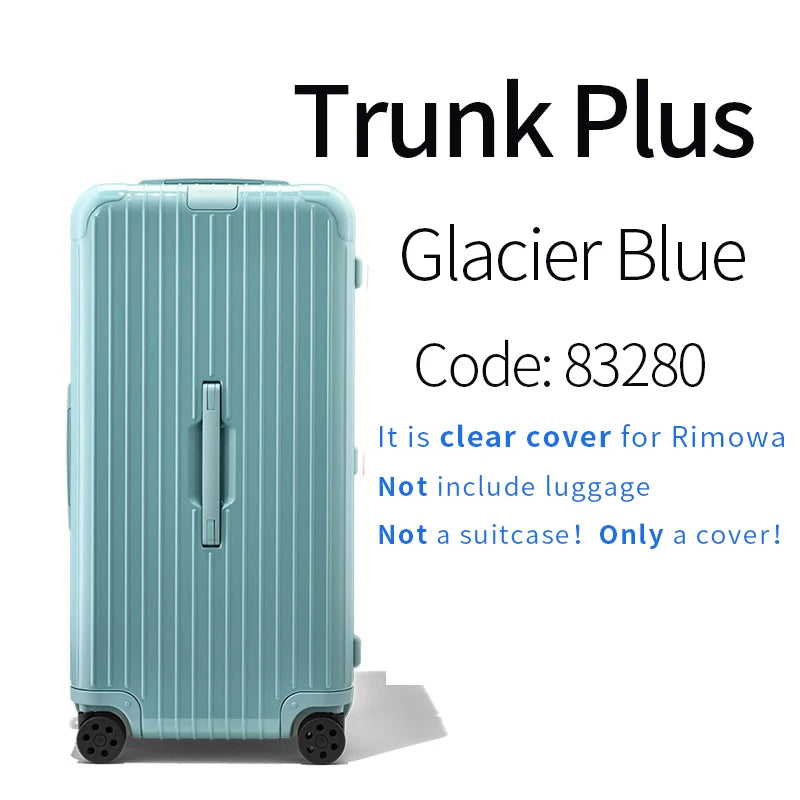 Transparent Cover Applicable for Rimowa Essential Suitcase Protective Cover Clear Trunk Plus 31 33 Inch Rimowa Luggage Cover