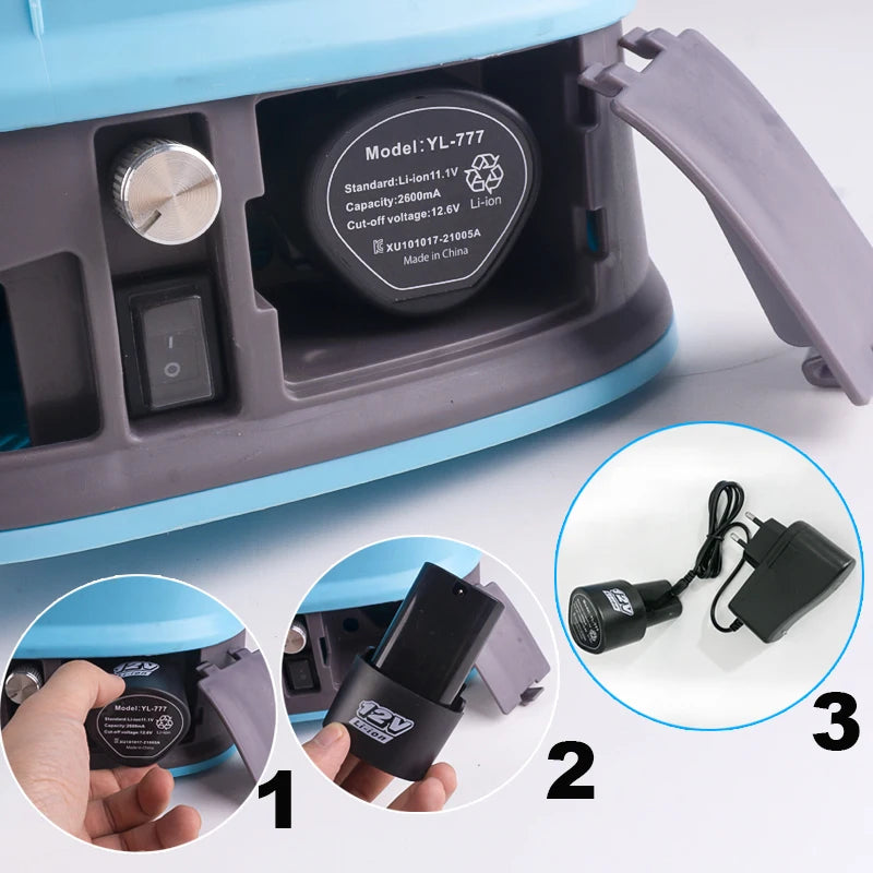 DIVEDEER 8L-10L New Garden Electric Sprayer Double Pump Hybrid Sprayer Household Agricultural Backpack High Pressure Sprayer