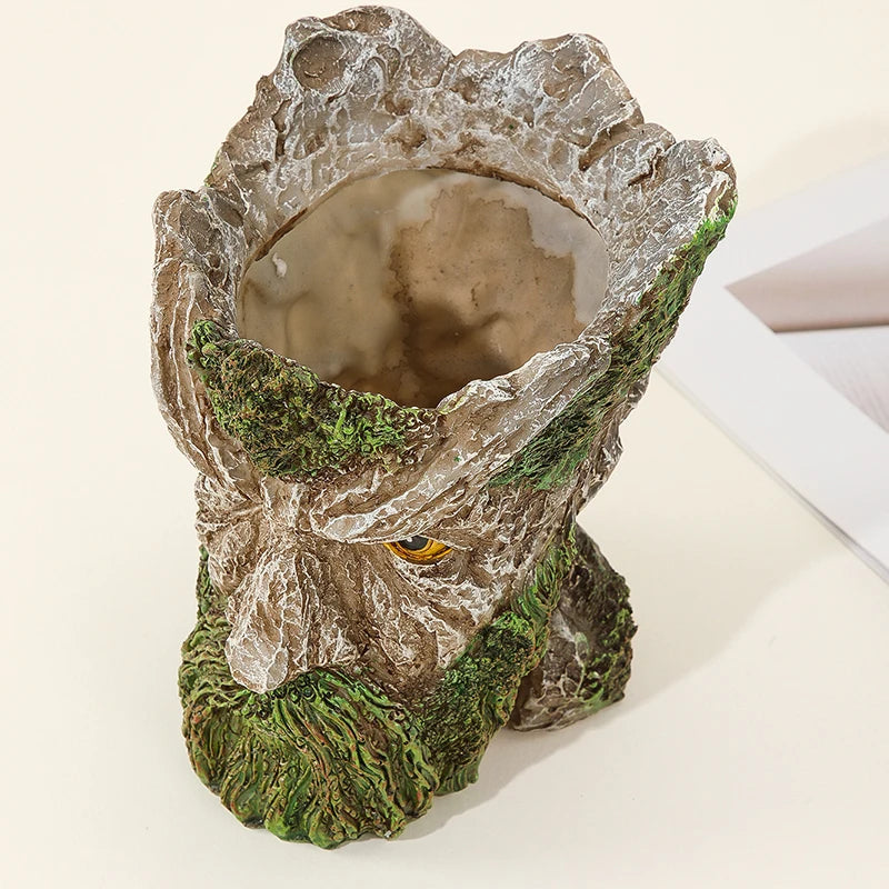 tree man flowerpot  resin flower pot succulent plants planter bonsai garden decoration creative ornamenter decor