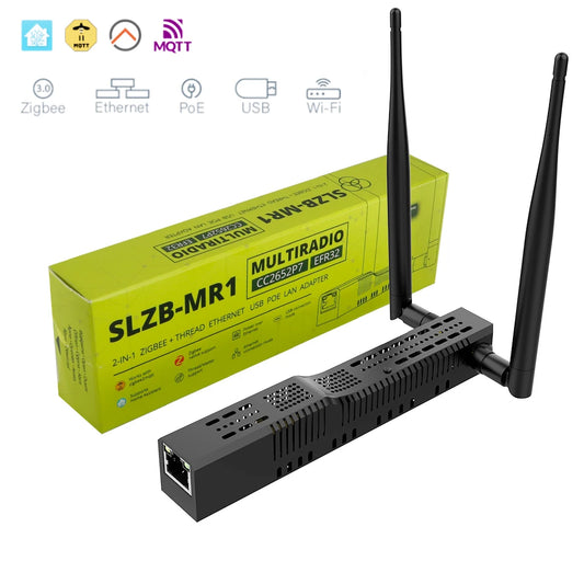 SLZB-06/M/P7 SMLIGHT Zigbee 3.0 to Ethernet,USB,and WiFi gateway coordinator with PoE,works with Zigbee2MQTT,Home Assistant,ZHA