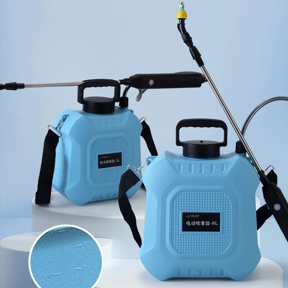 5L/8L Multi-purpose Electric Sprayer High Pressure Disinfection Spraying Machine Rechargeable Plant Sprayer Garden Irrigation
