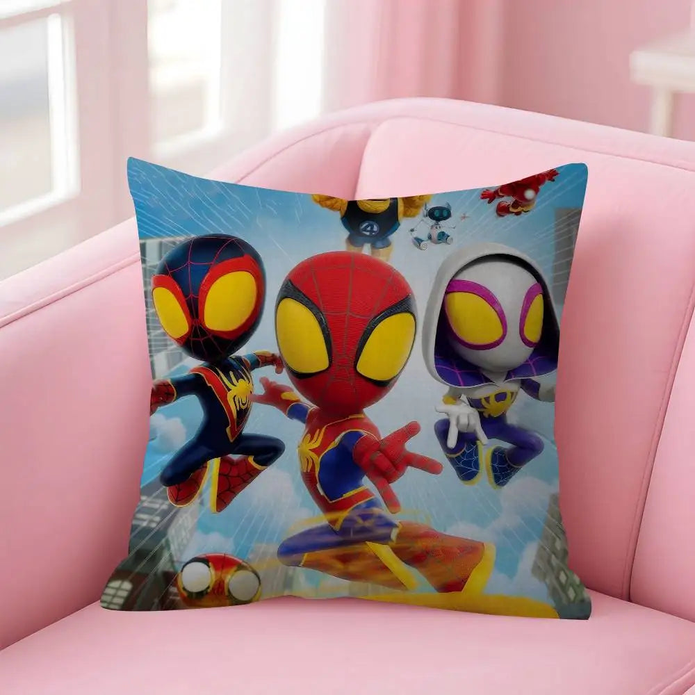 Maple Design Cushion Cover Happy Autumn Harvest decor Holiday Decorati Pillow Cover Movie S-Spider COOL Man CLASSIC