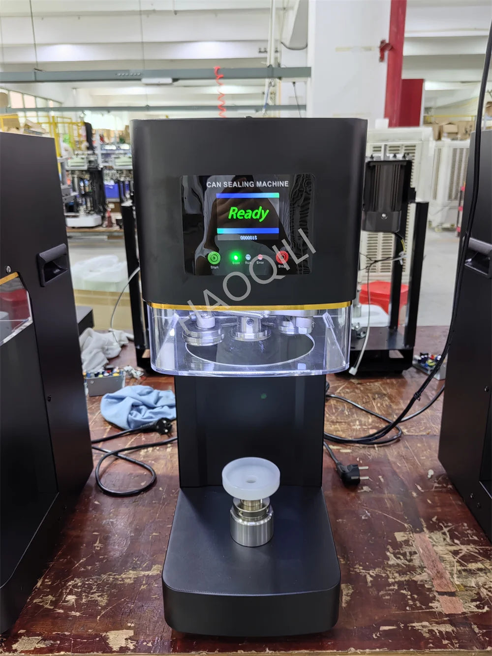 Commercial Can Sealing Machine 330/500/650ml Can Sealer 55mm Caliber Milk Tea Beverage Bottle PET Aluminum Bottle