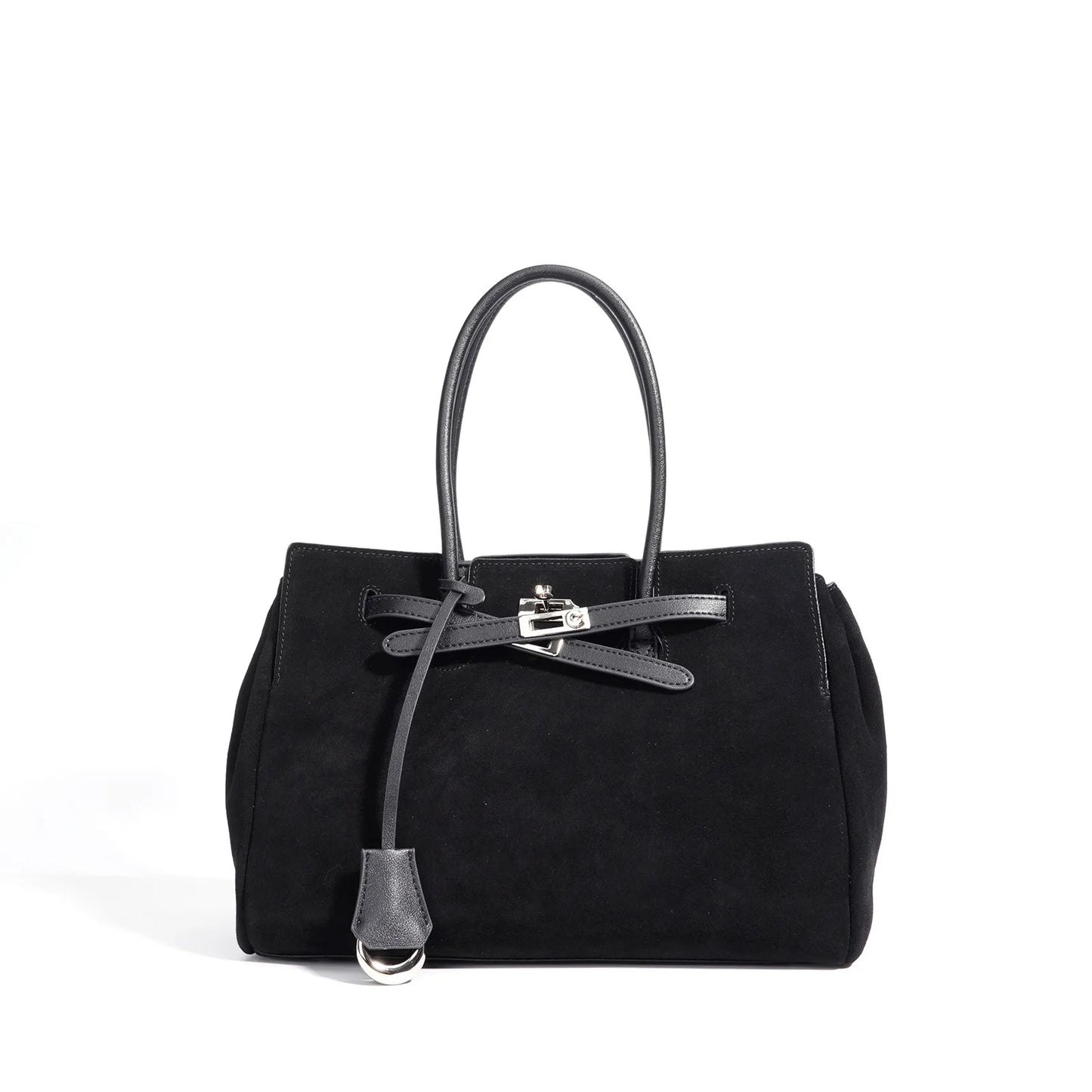 Early Autumn Retro Suede Tote Bag Women's New Versatile Single oulder Bag Commuter Bag Handbag for Outdoor Use