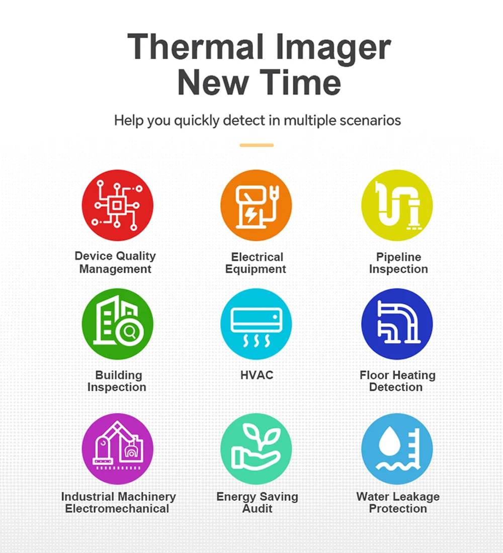 Noyafa NF-526E Professional Thermal Imager 256x192 Infrared Thermal Camera High Sensitive Infrared Thermal Imager for Repair